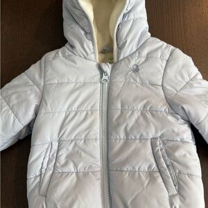 United Colors Of Benetton Kids Puffer Jacket - Light Blue